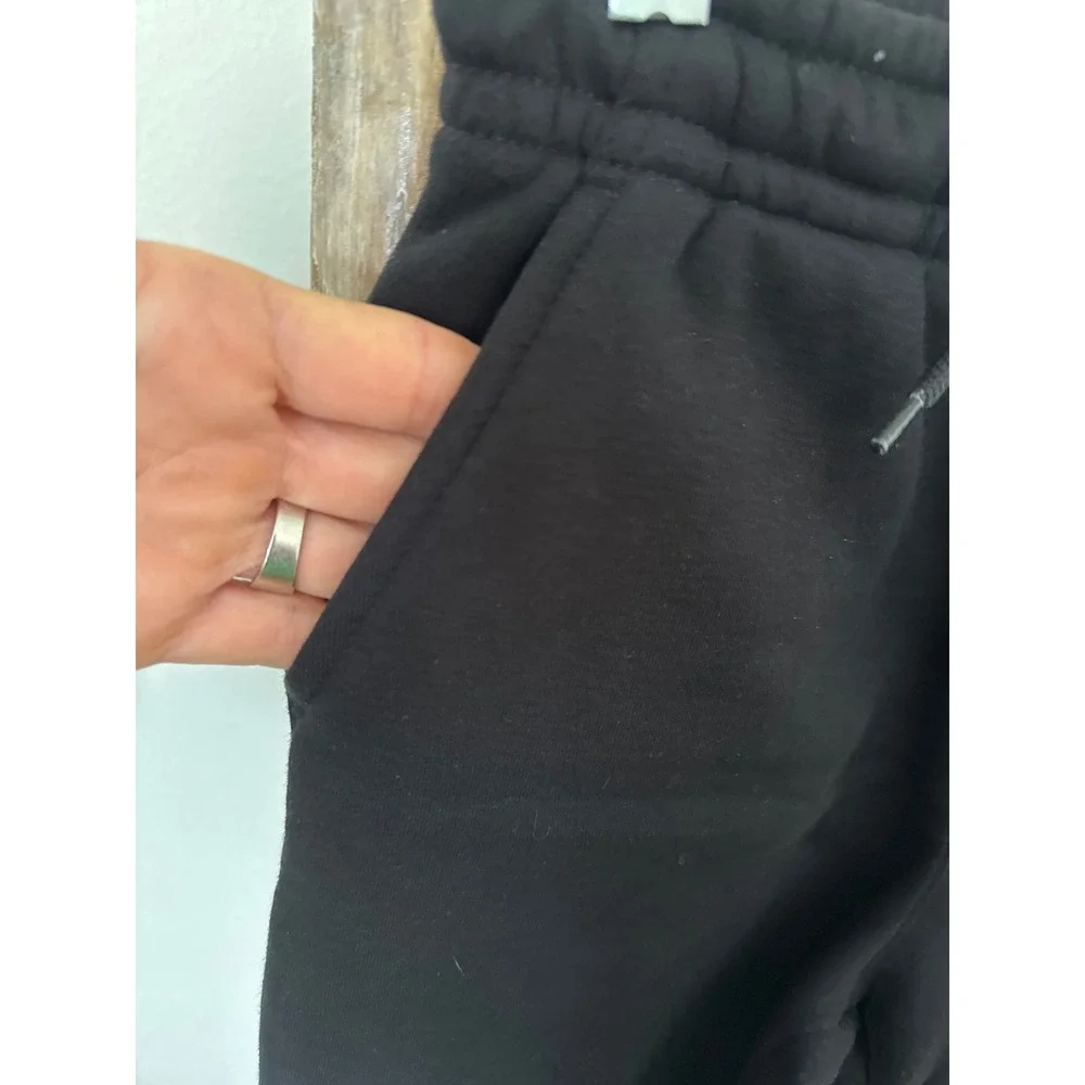 Nike 3BRAND By Russell Wilson Big Boys‎ Fleece Shorts Size SM 8-9 Black NWT